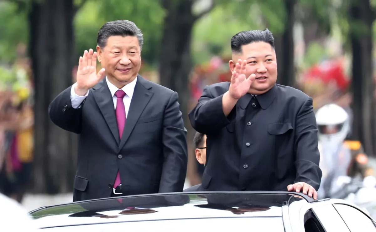 North Korean leader says China relations reach “new high stage”