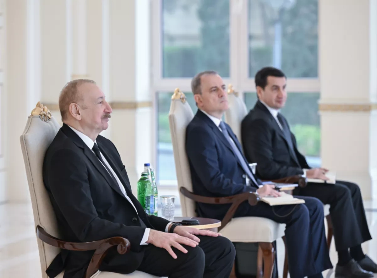 Azerbaijani president accepts credentials of several newly appointed ambassadors PHOTO