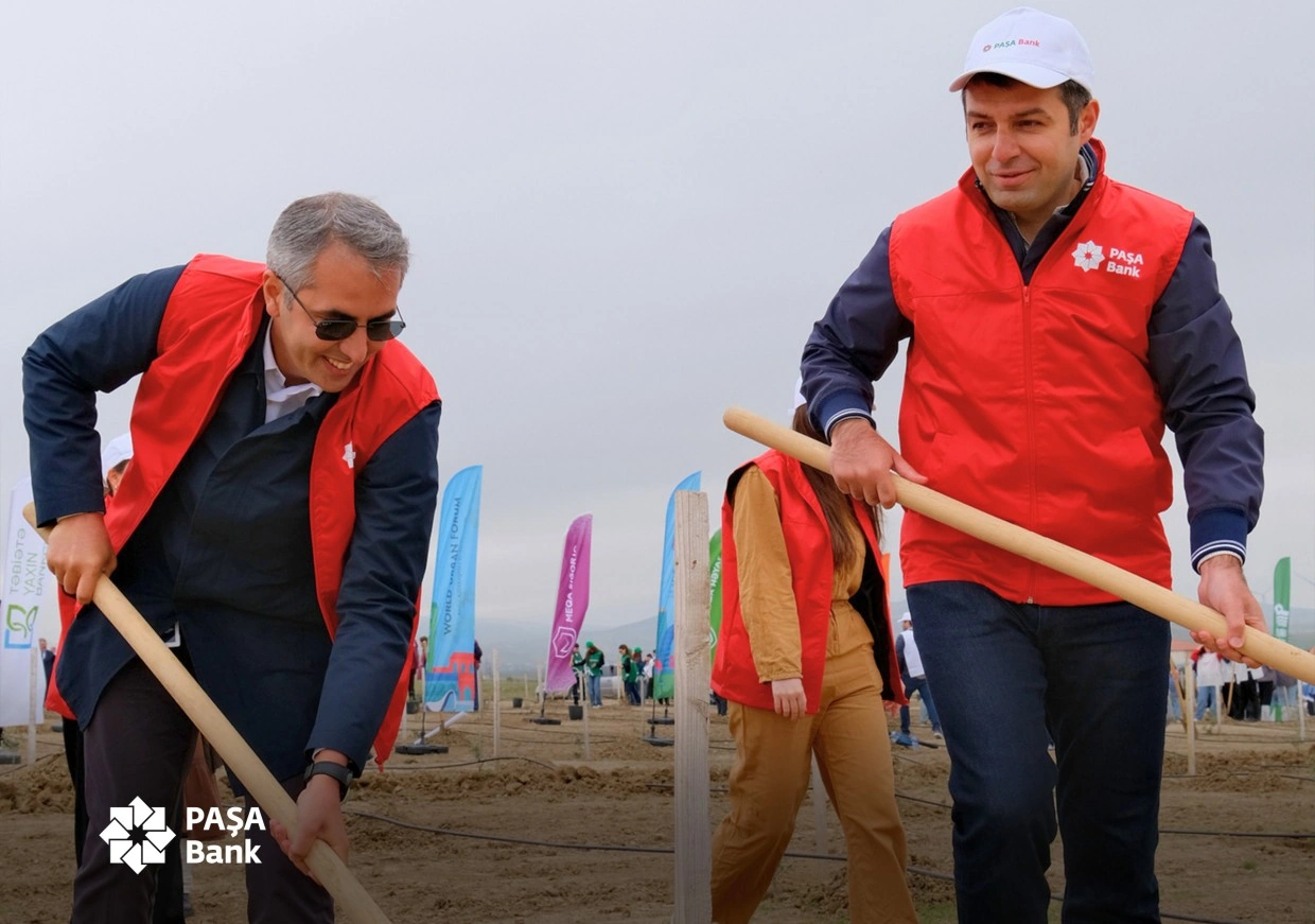 PASHA Bank joins tree-planting campaign