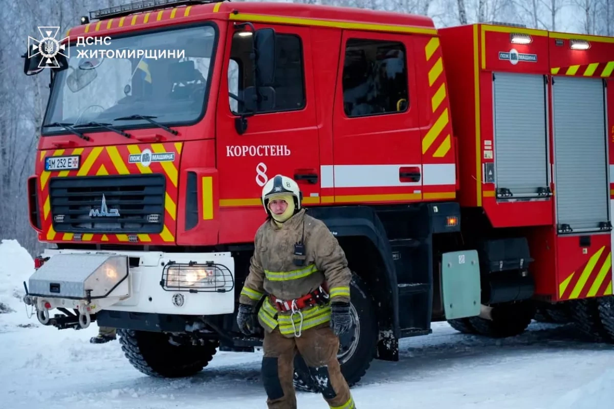 Russia strikes critical infrastructure in Ukraine's Zhytomyr PHOTO