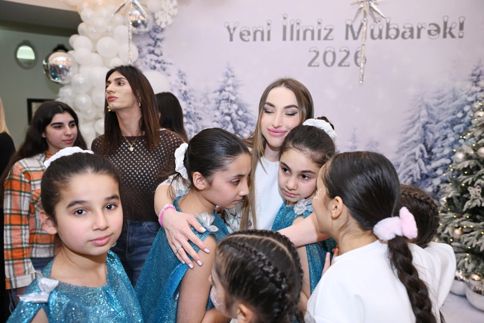 Heydar Aliyev Foundation VP Leyla Aliyeva, Head of Baku Media Center Arzu Aliyeva and Alena Aliyeva join festive celebrations for children with special needs in Baku (PHOTO)