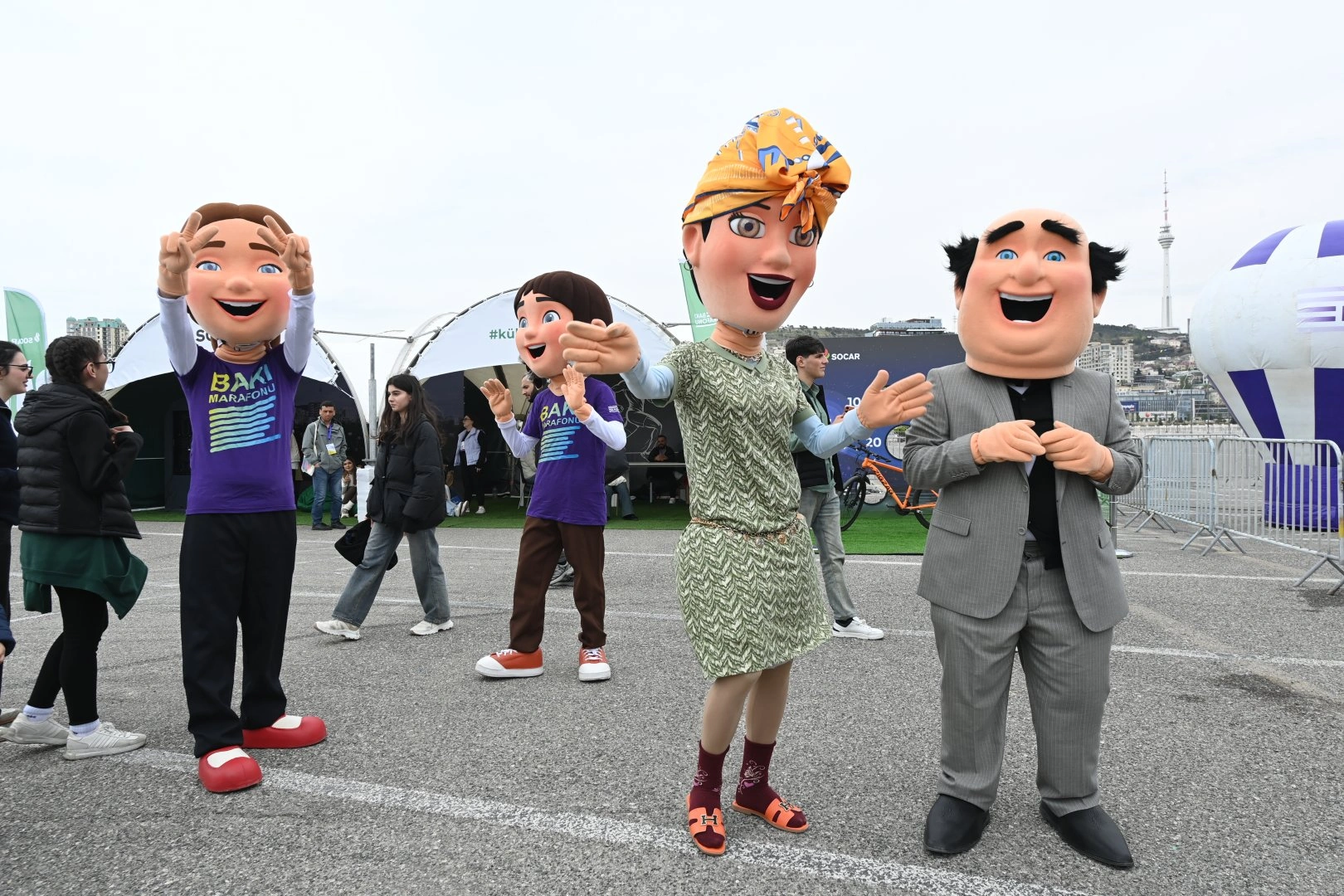Concert organized at start and finish of “Baku Marathon 2026” (PHOTO)