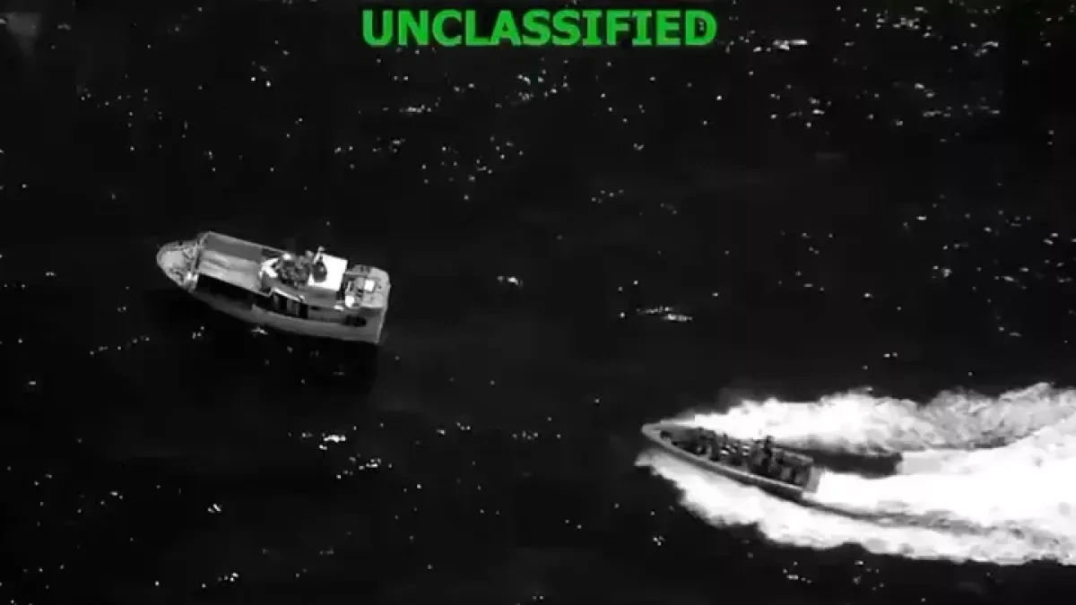 US forces sink vessel linked to drug trafficking network in Eastern Pacific VIDEO