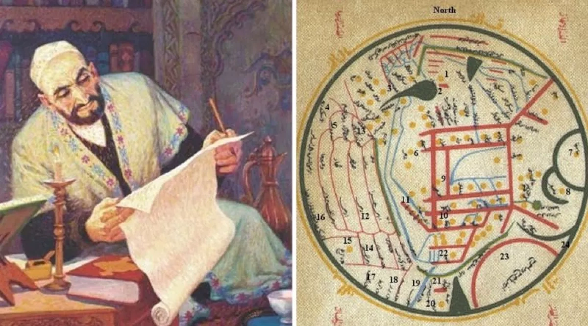 Tribute to medieval scholar will recreate historic map of Turkic world Extract from eldest Turkic dictionary