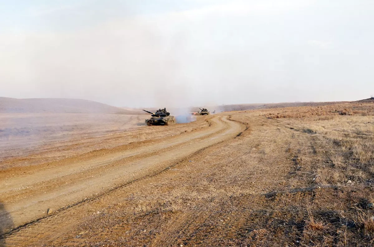 Azerbaijani military unit conducts tactical drills under 2026 training plan Photo