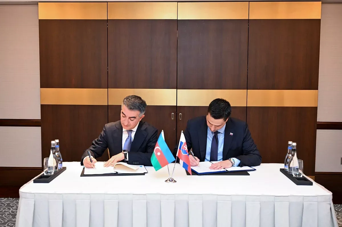 Azerbaijan, Slovakia sign memorandum on standardisation cooperation PHOTO