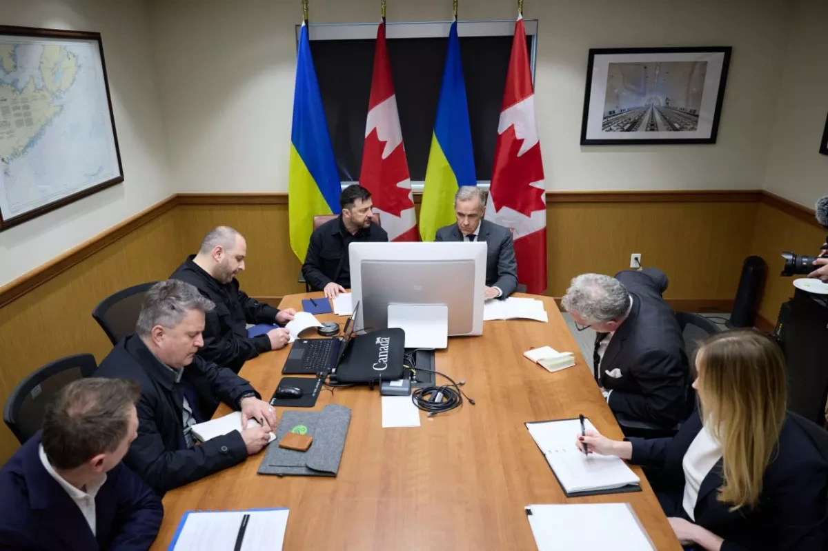 Zelenskyy discusses peace efforts with EU, NATO, Canadian leaders Ahead of Trump meeting