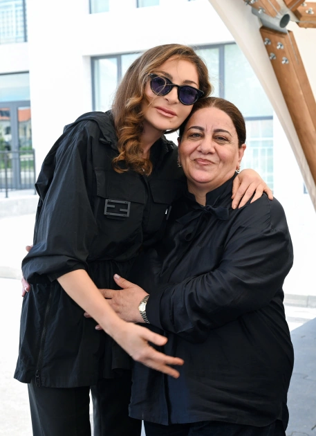 President Ilham Aliyev, First Lady Mehriban Aliyeva meet with residents of Shukurbeyli village of Jabrayil district (PHOTO)