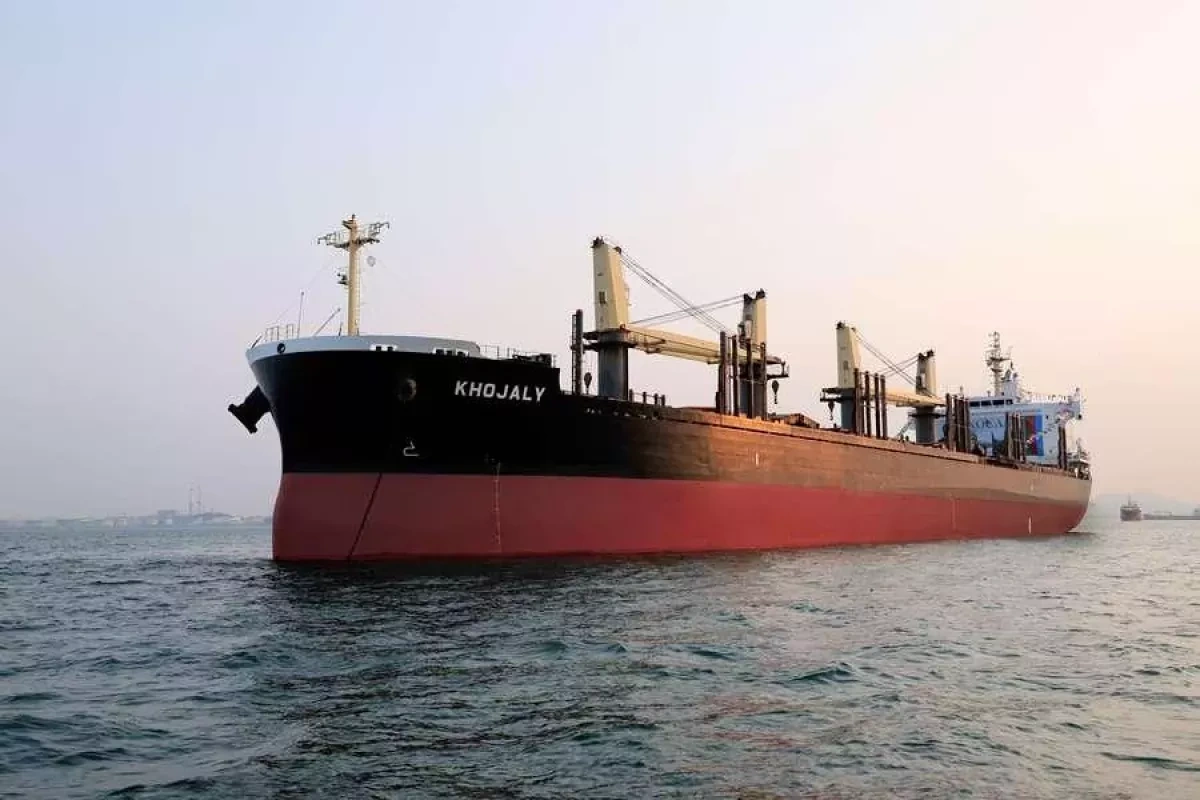 Azerbaijan’s “Khojaly” vessel marks two years of global maritime operations PHOTO