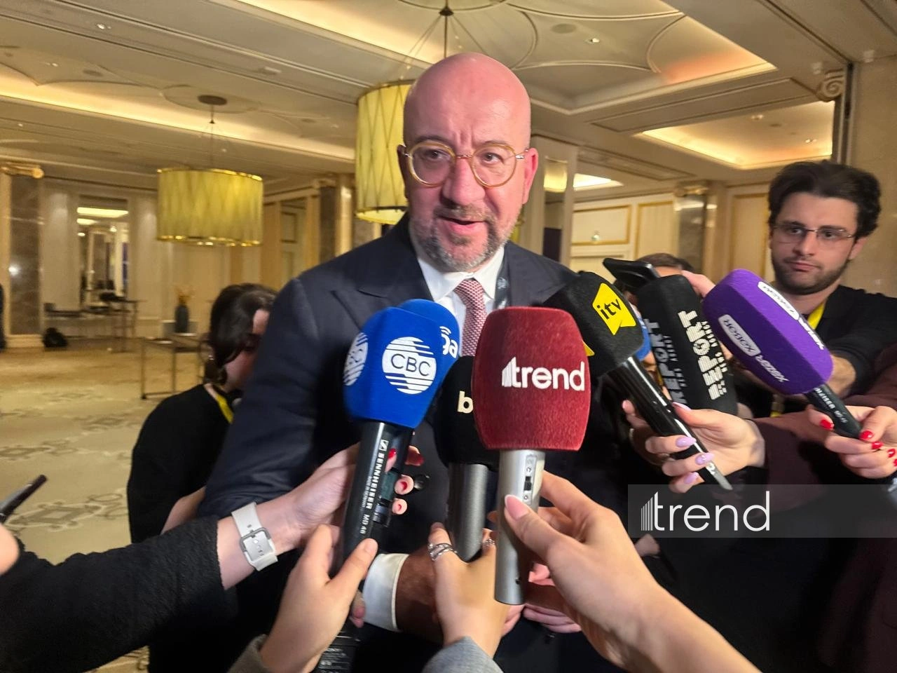 Charles Michel warns excessive energy dependence raises risks of pressure and threats