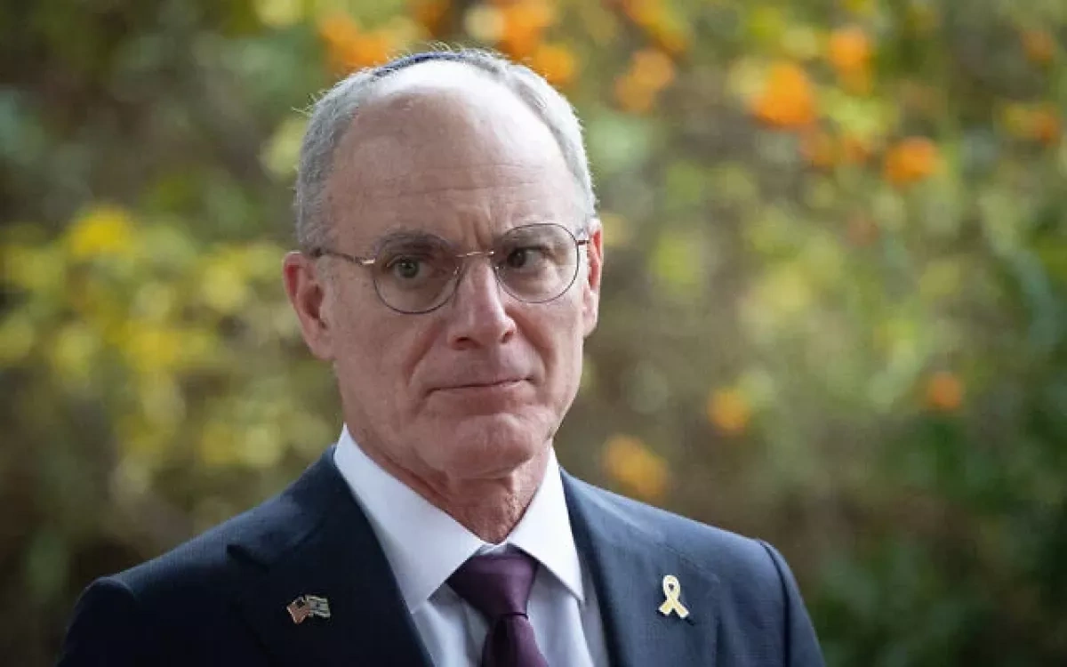 Son of Israel’s US ambassador wounded in West Bank ramming attack