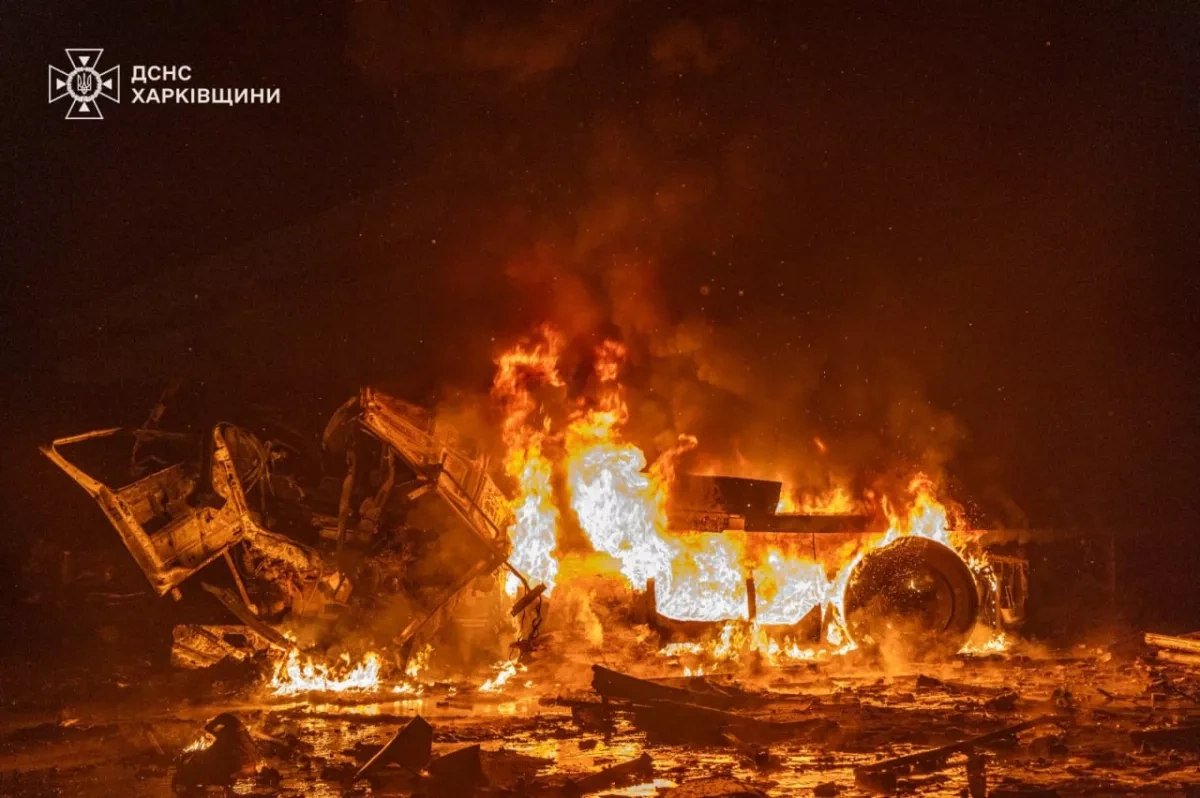 Russian overnight attacks kill four near Kharkiv, damage central Odesa PHOTO / VIDEO