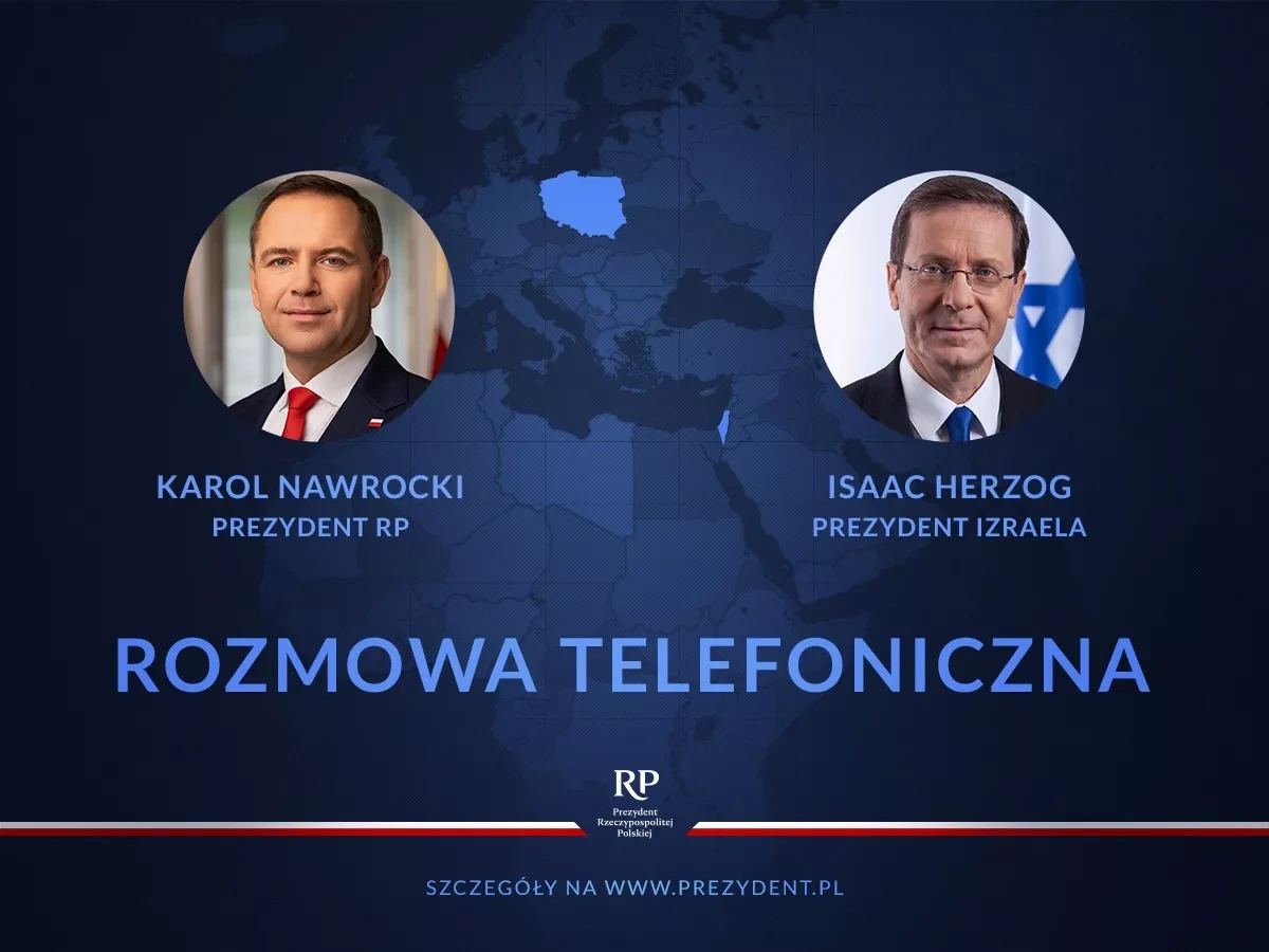 Polish, Israeli presidents discuss regional security matters