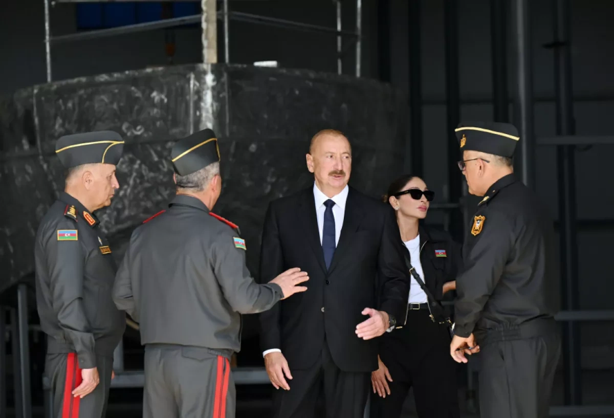 President Aliyev, first lady visit Azerbaijan’s Navy, inspect naval capabilities PHOTO