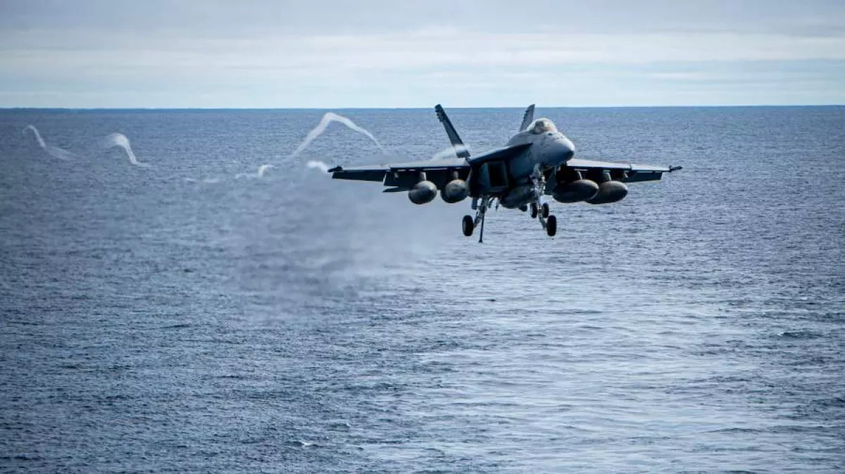 Video released of another US fighter jet crash VIDEO