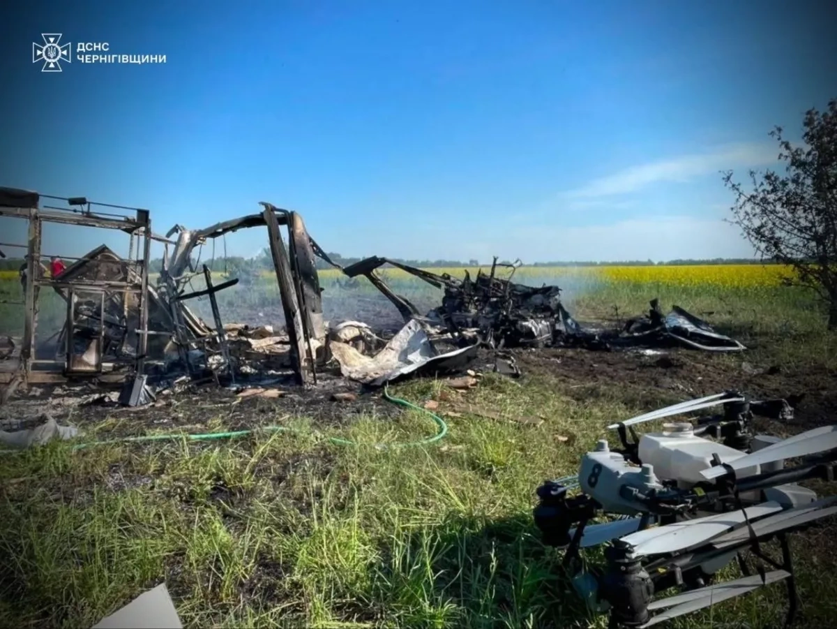 One killed, two injured in Russian drone strike on Ukraine’s Chernihiv PHOTO
