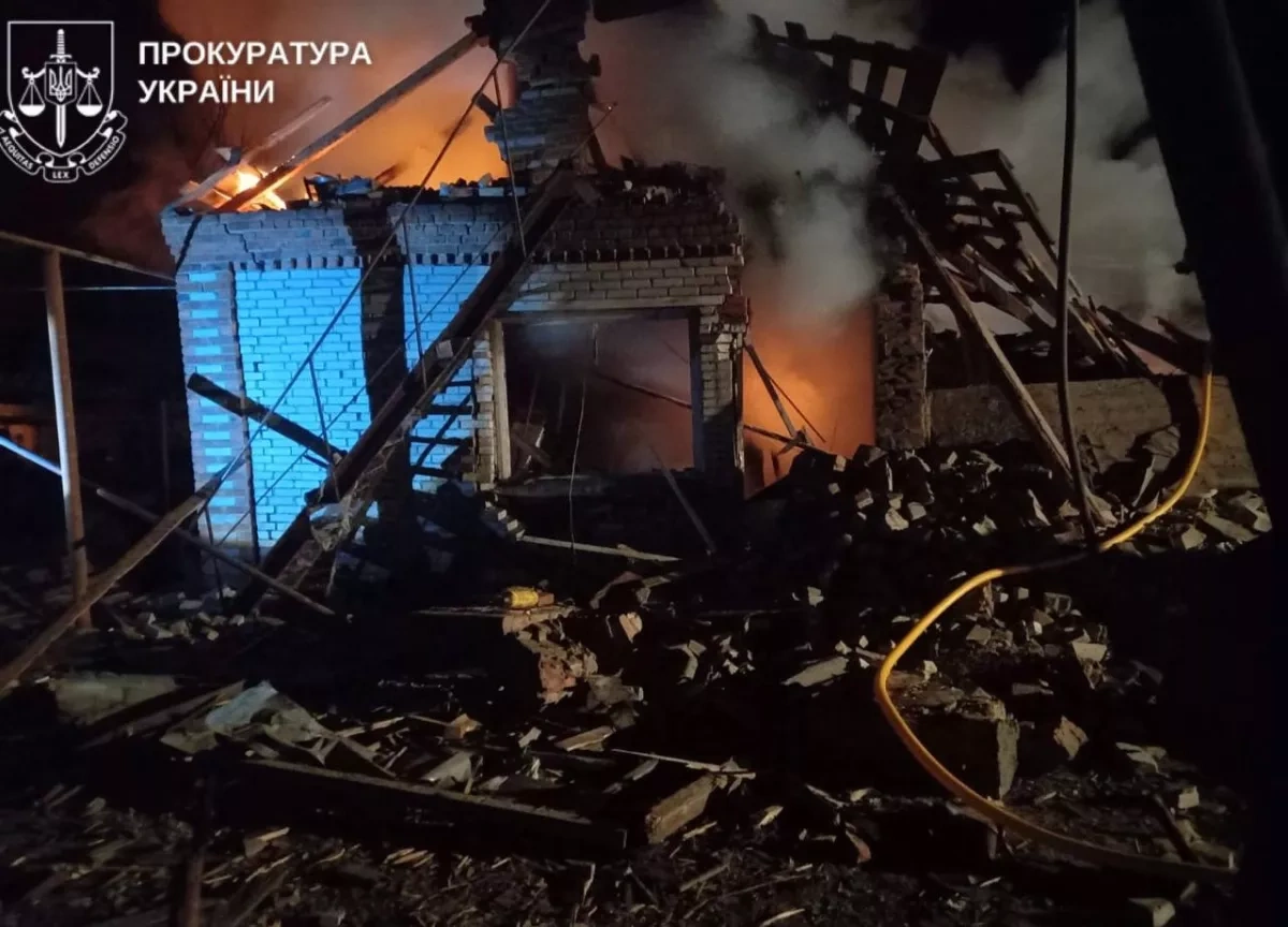 Russia's drone strike on Sumy: One killed, six injured Photo