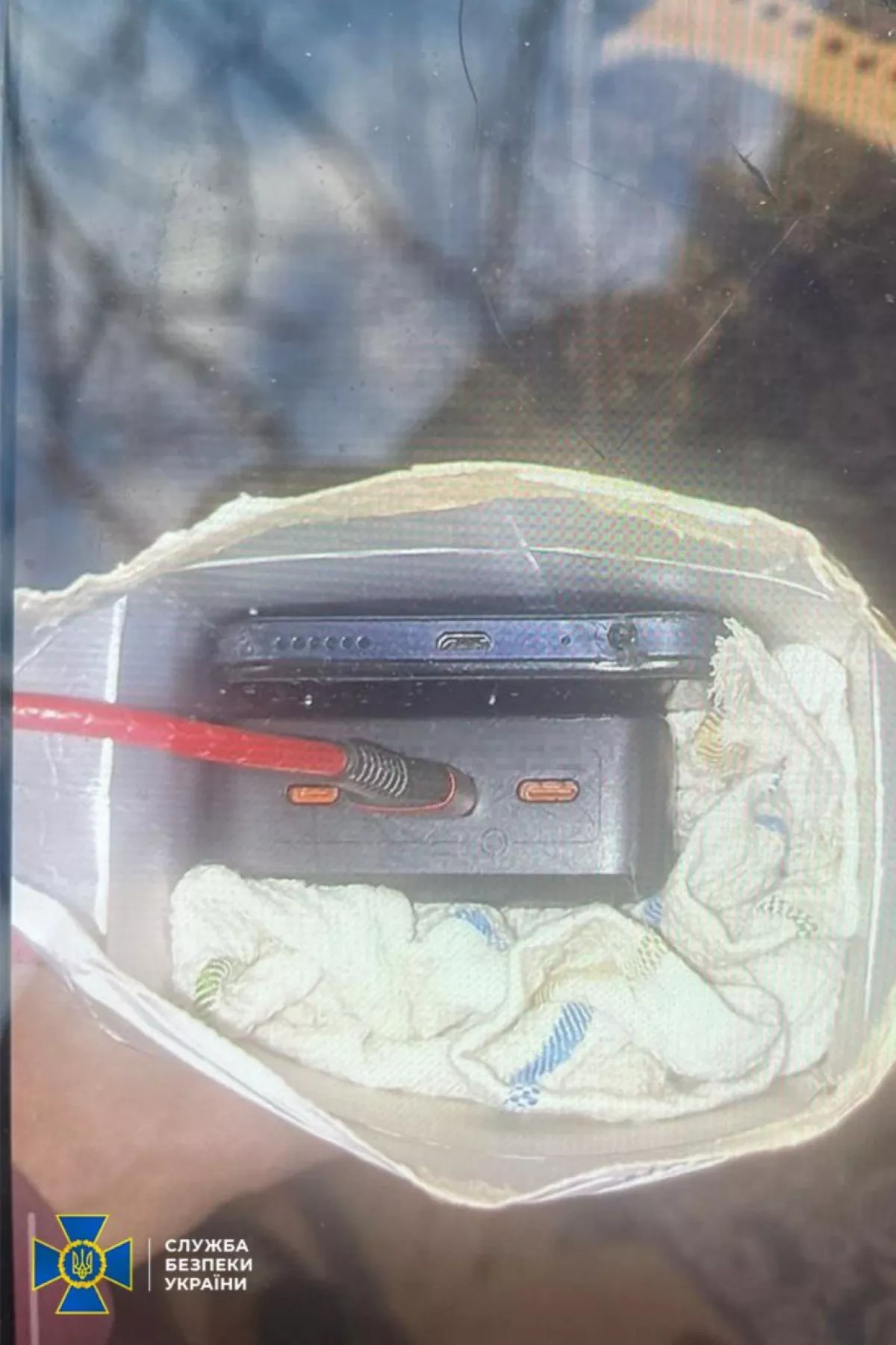 SBU says Russian-recruited agent detained over Odesa car blast photo