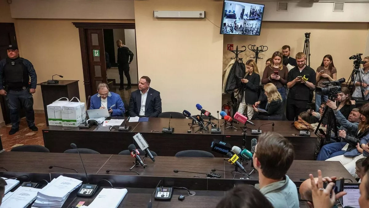 Ukraine court sets strict bail terms for former presidential office head