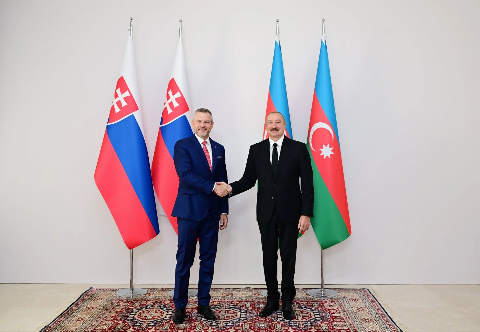 Shusha hosts official welcome ceremony for President of Slovakia (PHOTO)