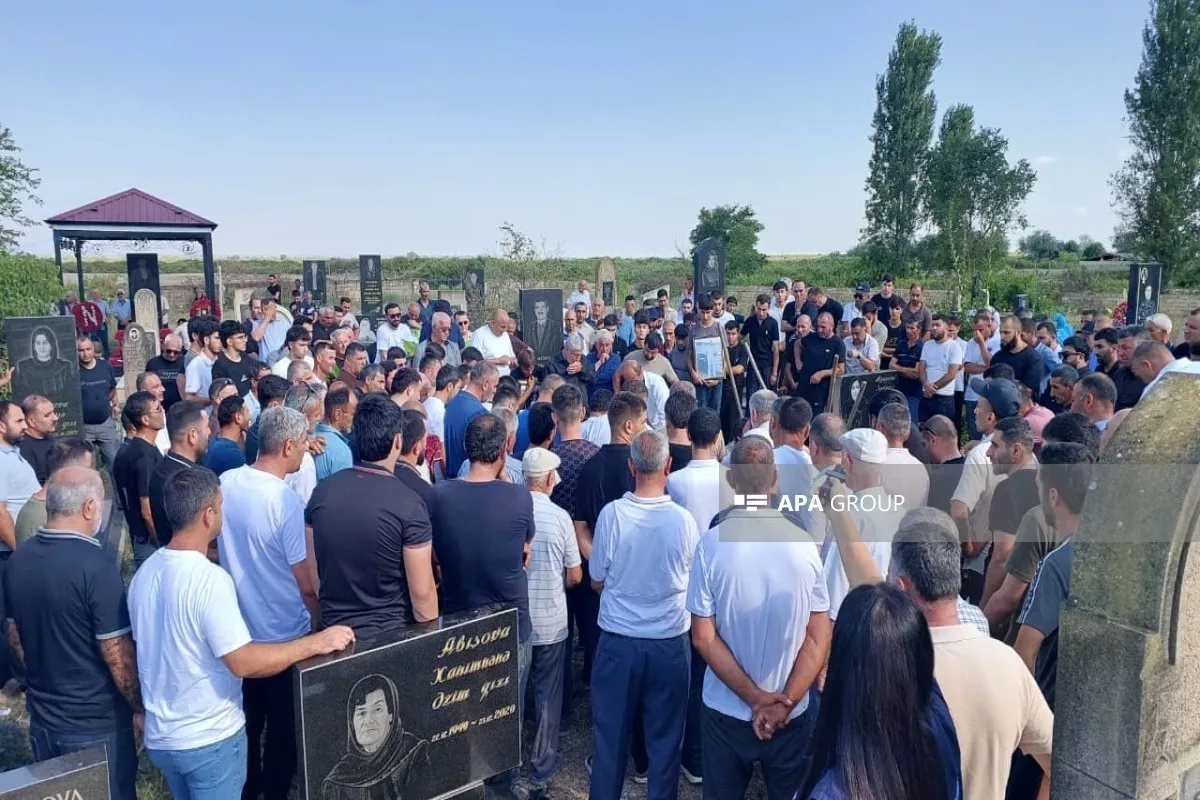 Azerbaijani captain who died in attack near Odesa buried in hometown PHOTO