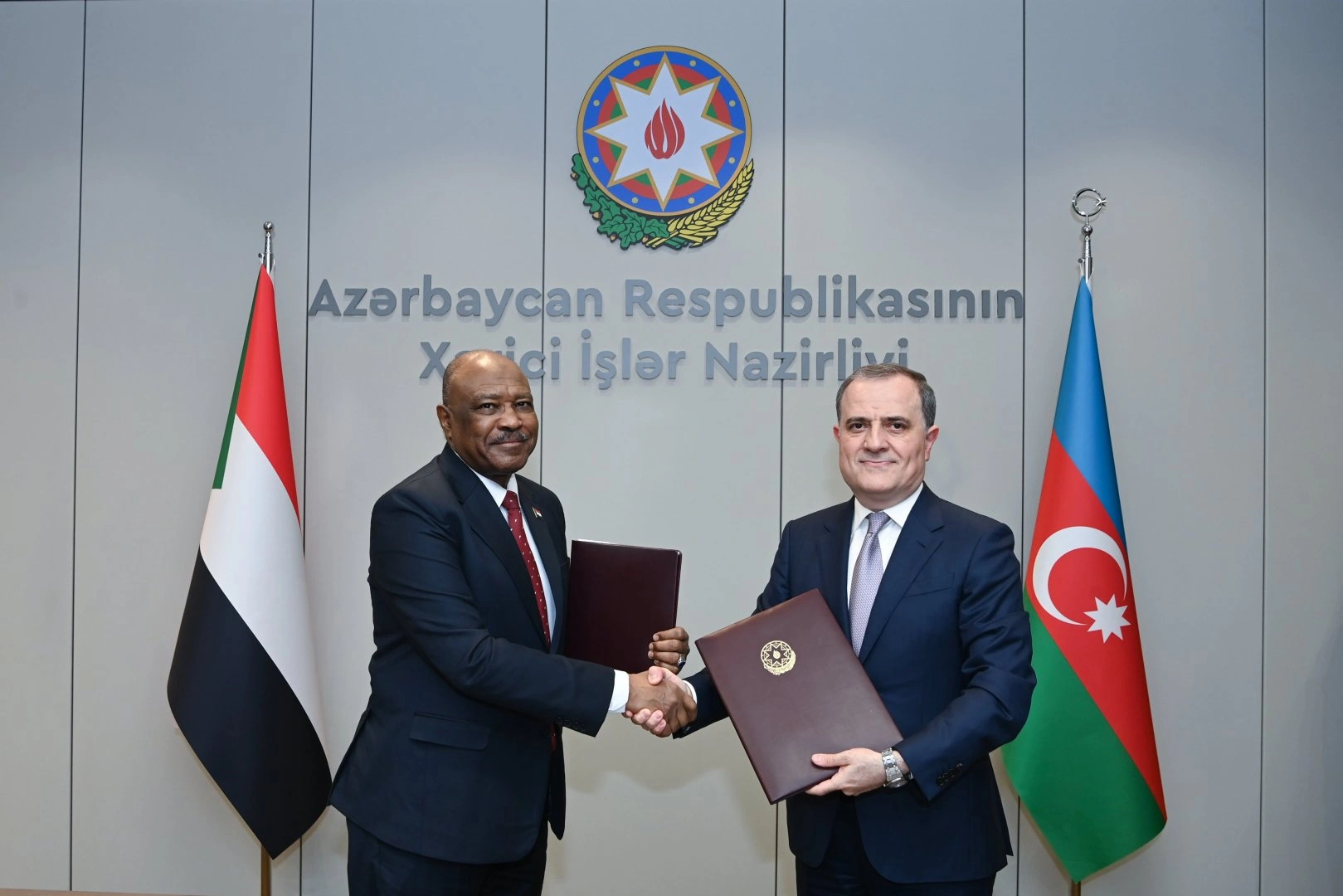 Azerbaijan, Sudan strengthen ties with diplomatic visa exemption agreement (PHOTO)