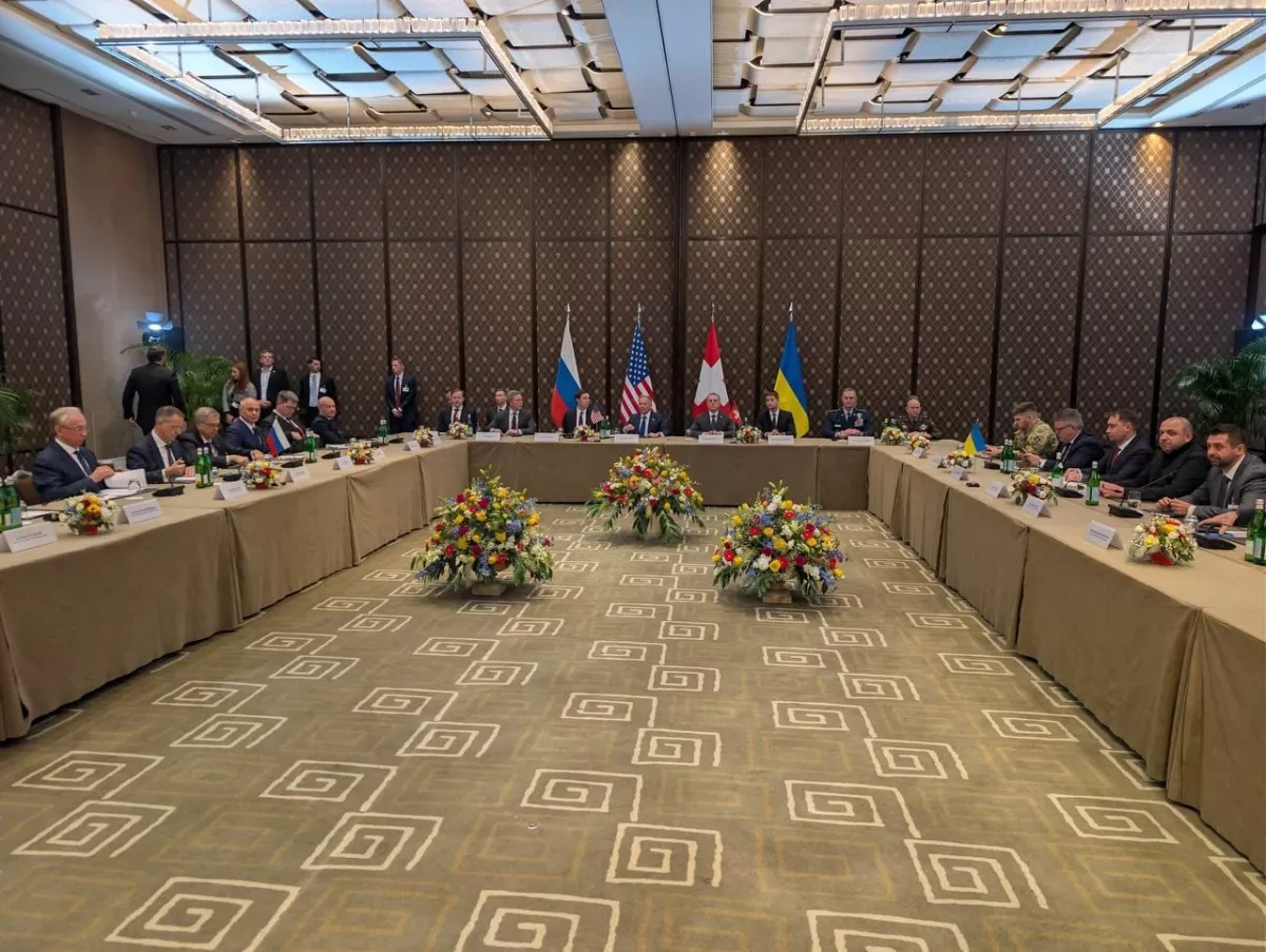 Switzerland hosts new round of Ukraine-US-Russia negotiations PHOTO