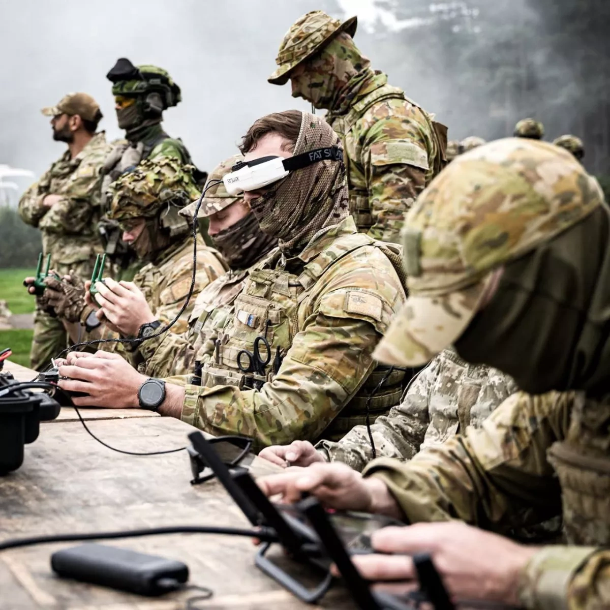 Ukrainian forces train Australian, Swedish troops in drone operations Photo
