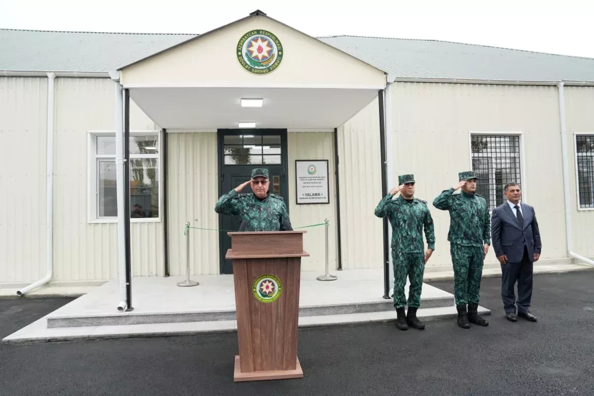 Azerbaijan puts renovated Yalama border post into operation PHOTO