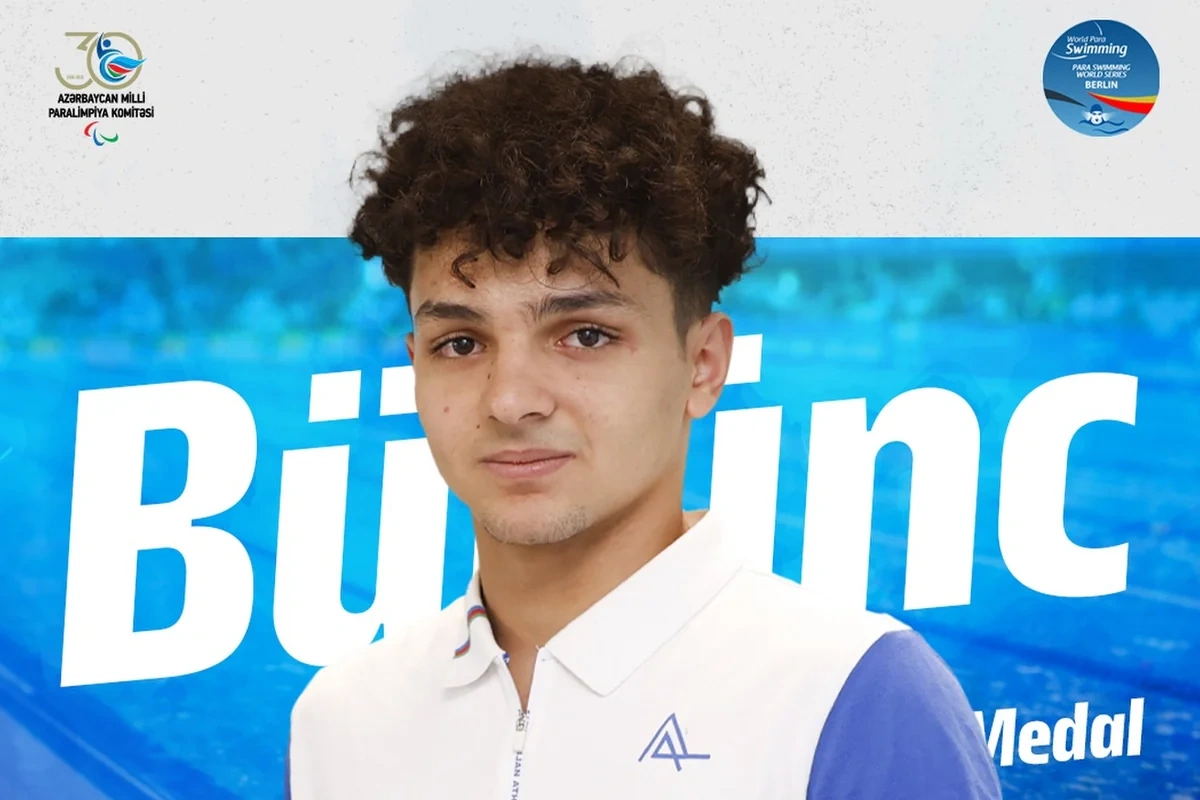 Azerbaijani para swimmer wins bronze medal at tournament in Germany