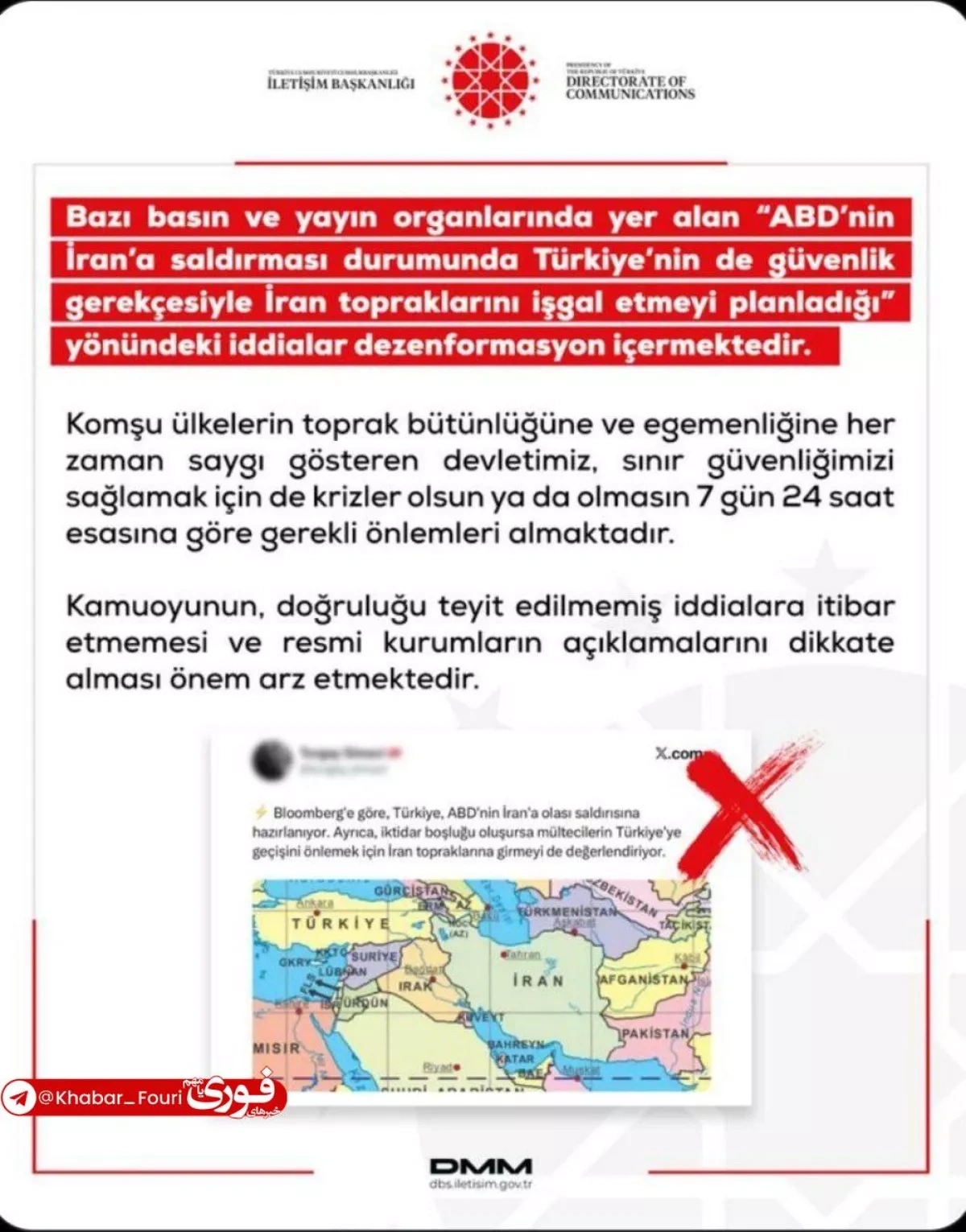 Türkiye denies reports of illegal border crossings from Iran PHOTO