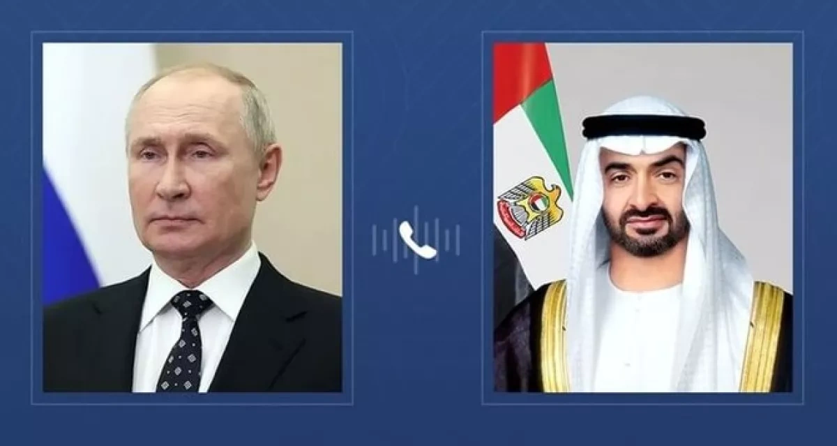 Putin, UAE leader discuss Persian Gulf tensions during phone call