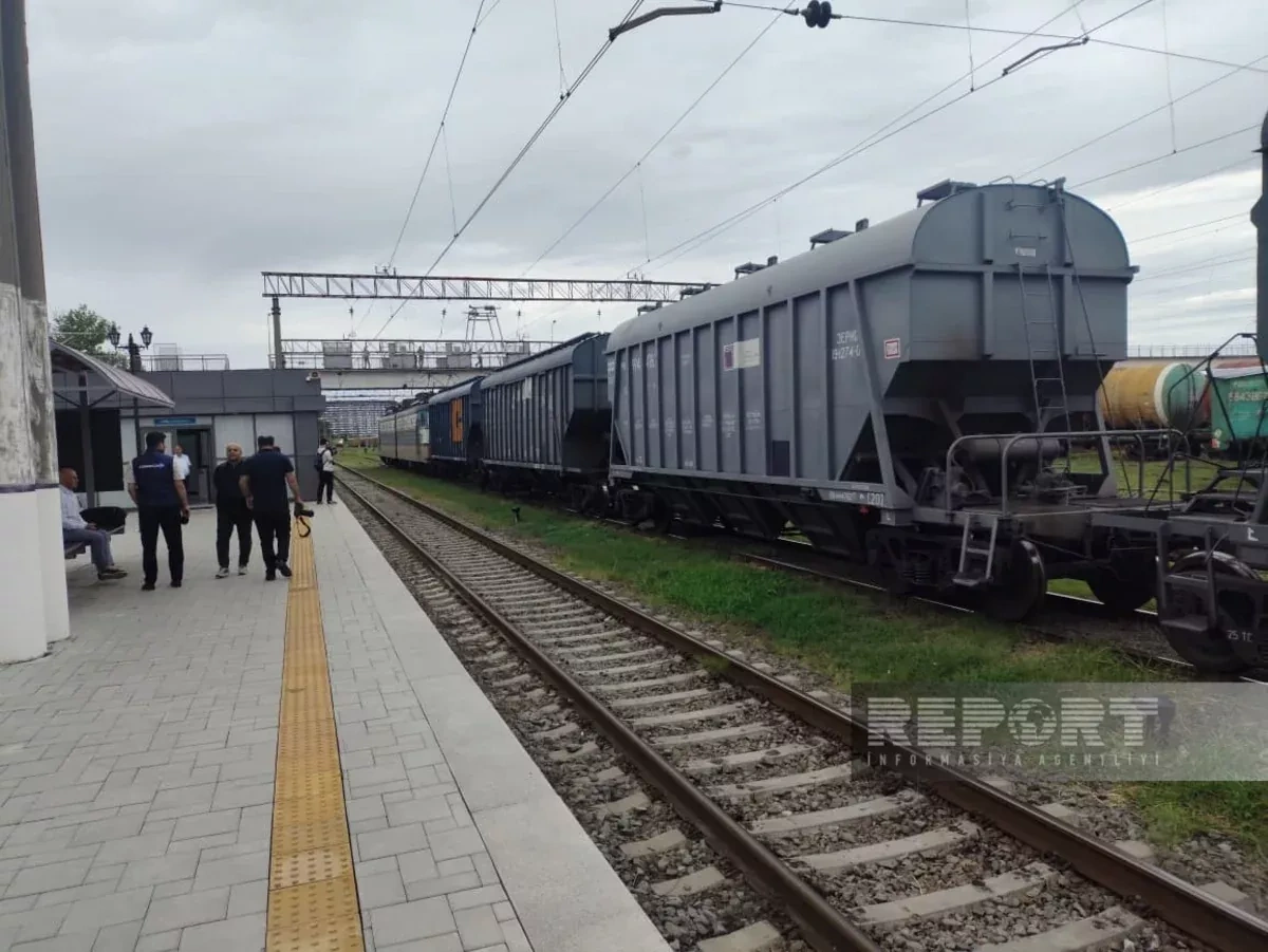 Azerbaijan facilitates transit of 770 tons of wheat to Armenia PHOTO