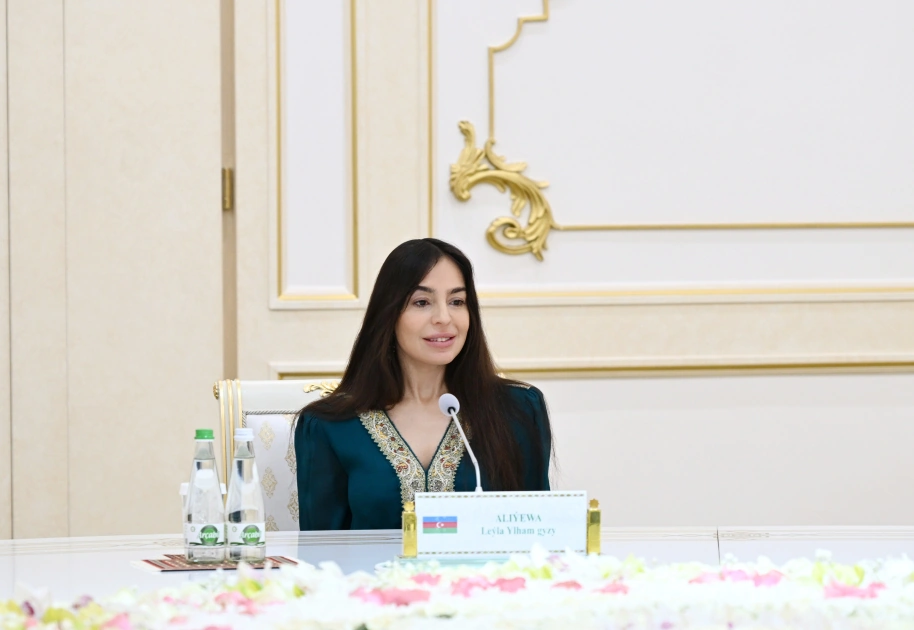 Leyla Aliyeva, Oguljahan Atabayeva and Saida Mirziyoyeva hold trilateral meeting in Ashgabat (PHOTO)