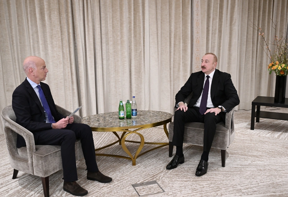 President Ilham Aliyev was interviewed by France 24 in Munich