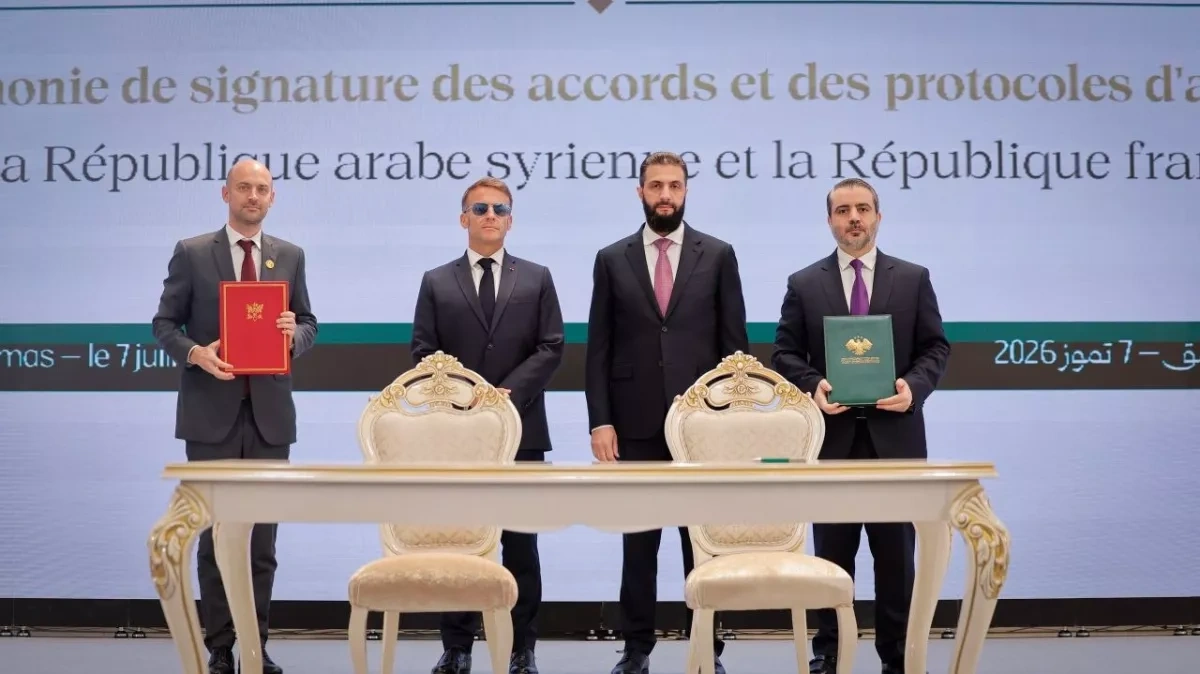 Syria, France sign agreements to expand strategic partnership PHOTO
