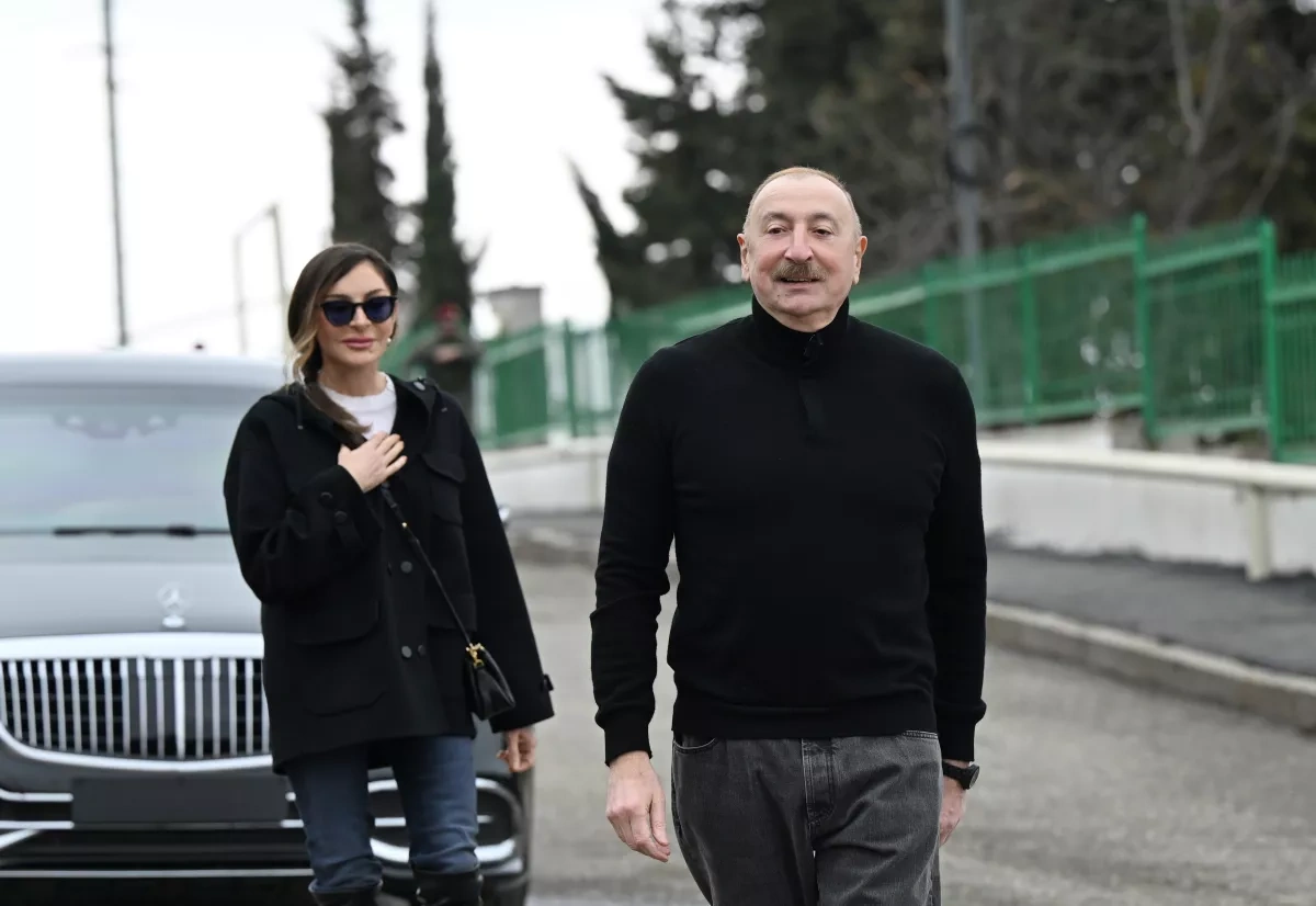 Azerbaijani President, First Lady celebrate village restoration in Khojavand PHOTO