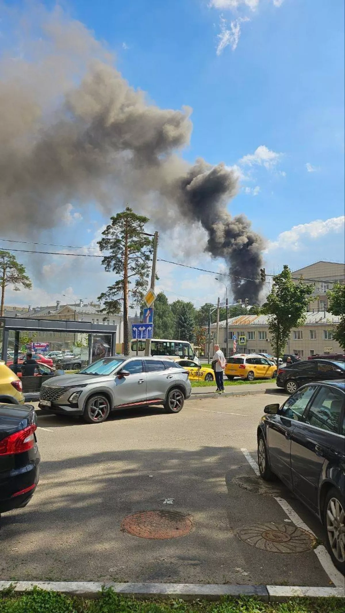 TASS: Blaze sweeps through Russia’s top space research complex PHOTO