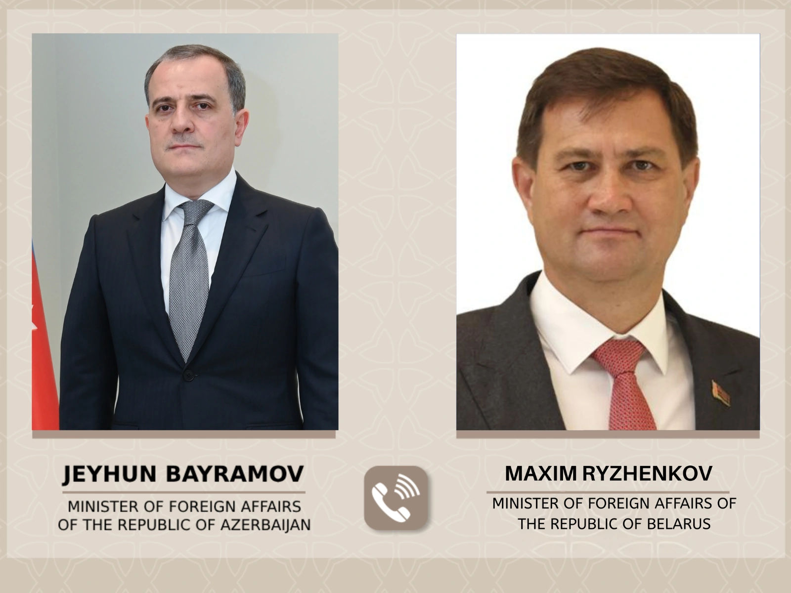 Azerbaijani FM briefs Belarusian counterpart on Iranian drone attack in Nakhchivan