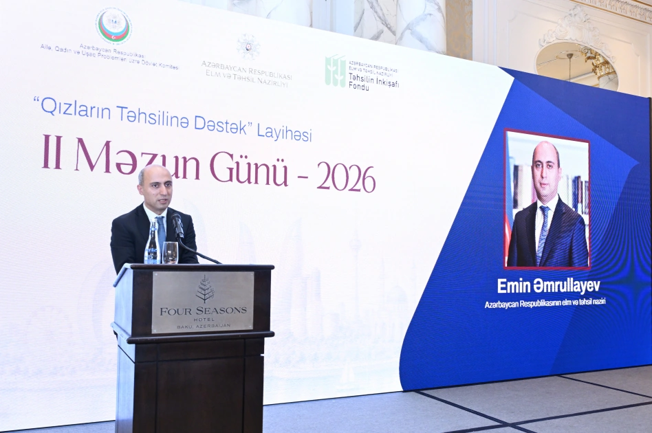Heydar Aliyev Foundation VP Leyla Aliyeva participates in Second Graduation Day of “Support for Girls’ Education” project (PHOTO)