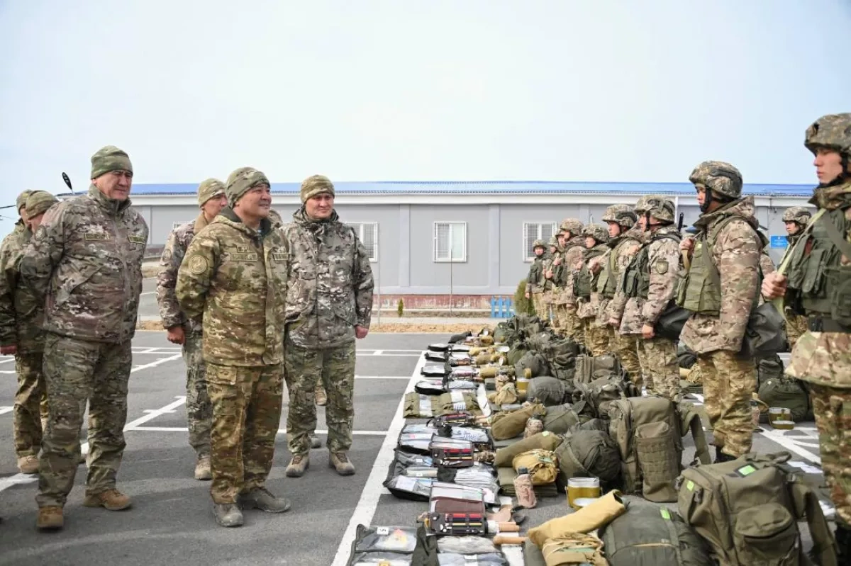 Kazakhstan tests naval readiness in Caspian Sea PHOTO