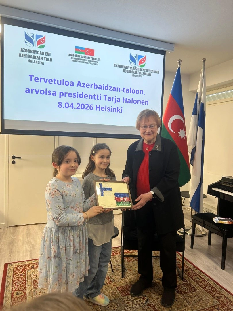 Finland's first female president pays visit to Azerbaijani House in Helsinki (PHOTO)