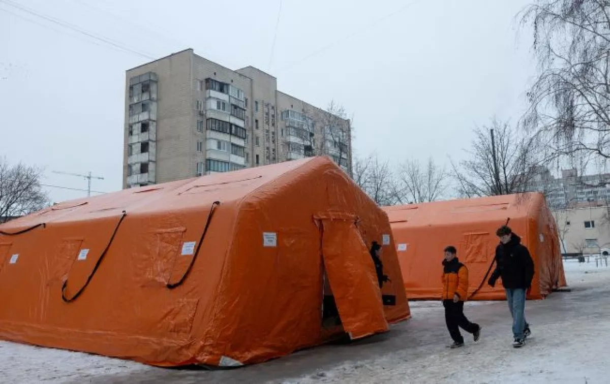 Over 1,600 buildings in Kyiv remain without heating after Russian attack