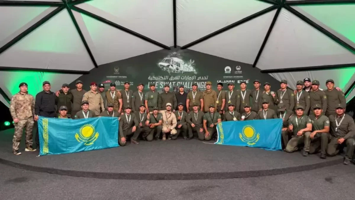 Kazakh special forces make strong debut at UAE SWAT Challenge