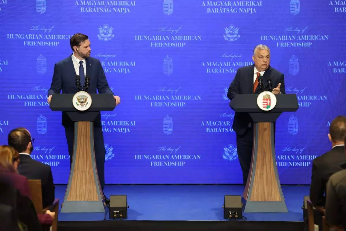 US vice president praises Orbán, discusses Ukraine, Iran, energy security