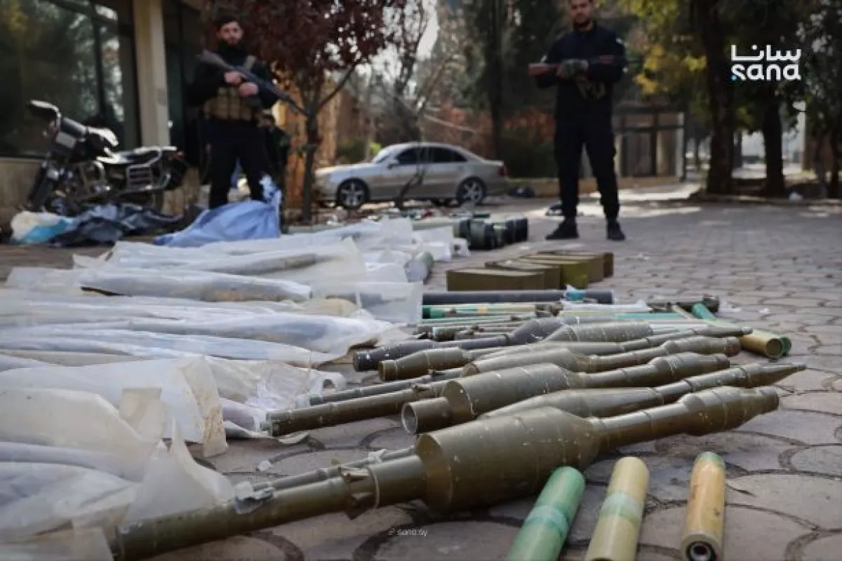 Syria thwarts major weapons smuggling attempt into Lebanon PHOTO