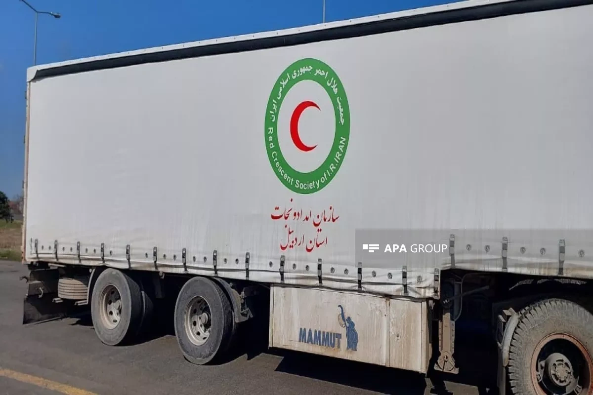Russia dispatches humanitarian aid to Iran via Lankaran PHOTO