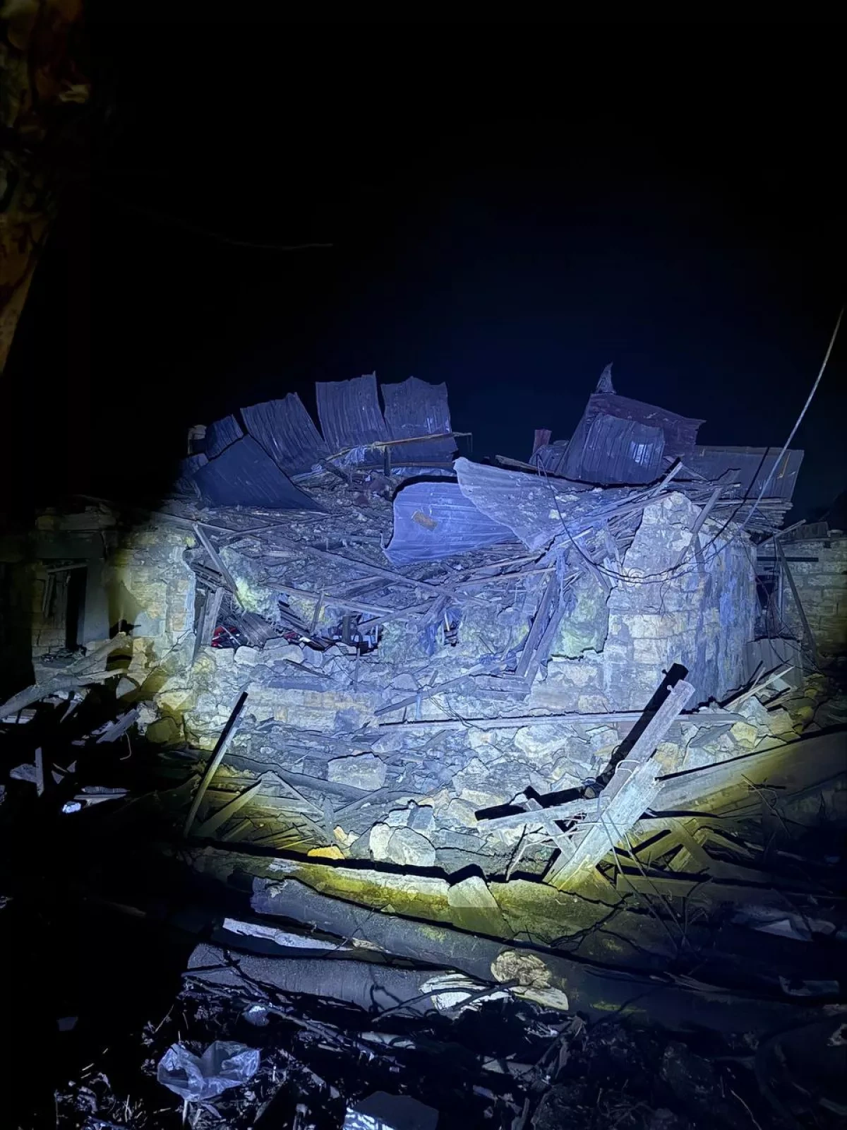 Russian attack on Odesa region leaves 2 injured, triggers power outages PHOTO