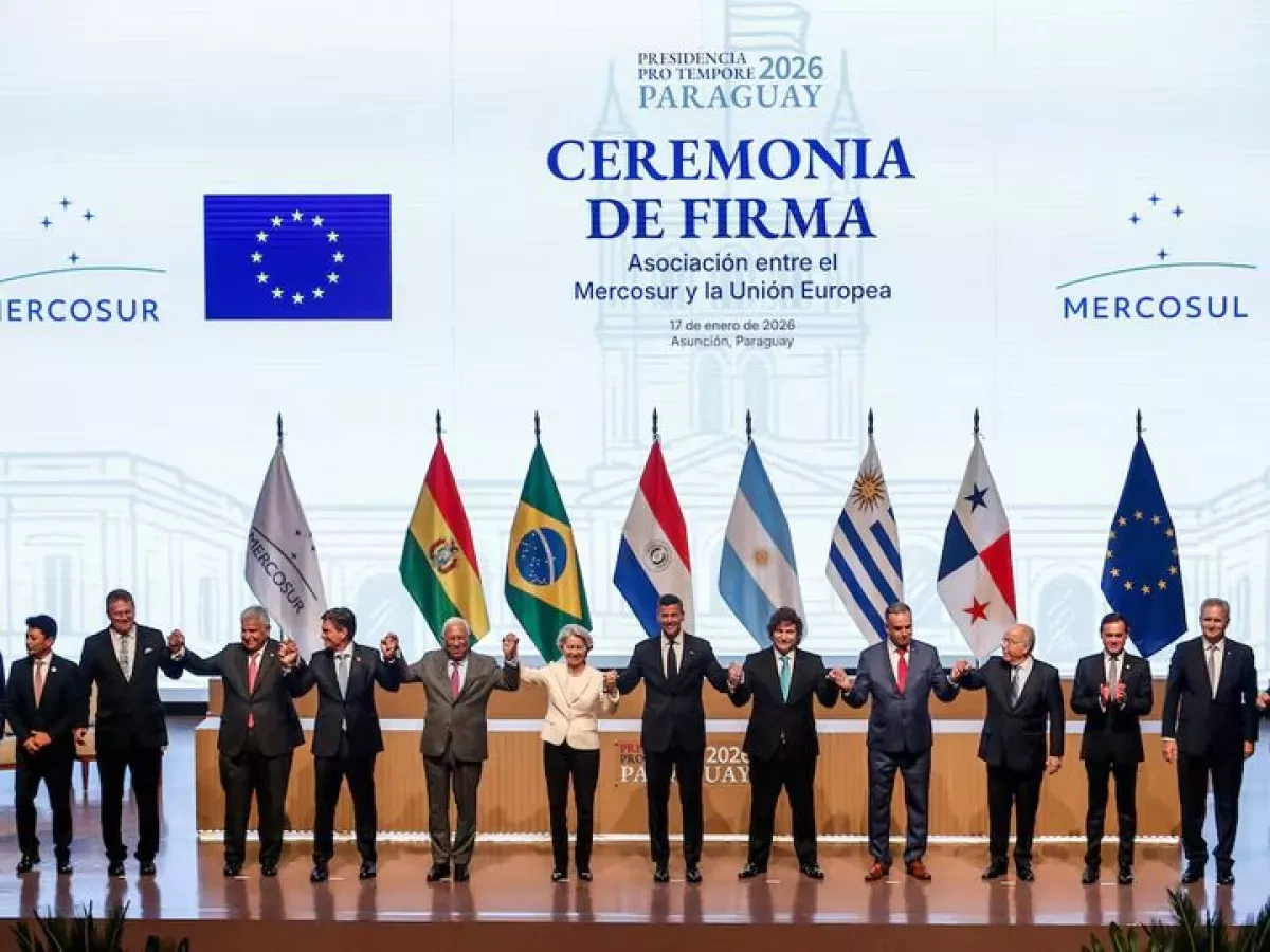 EU, MERCOSUR ink partnership, trade deals in Asunción