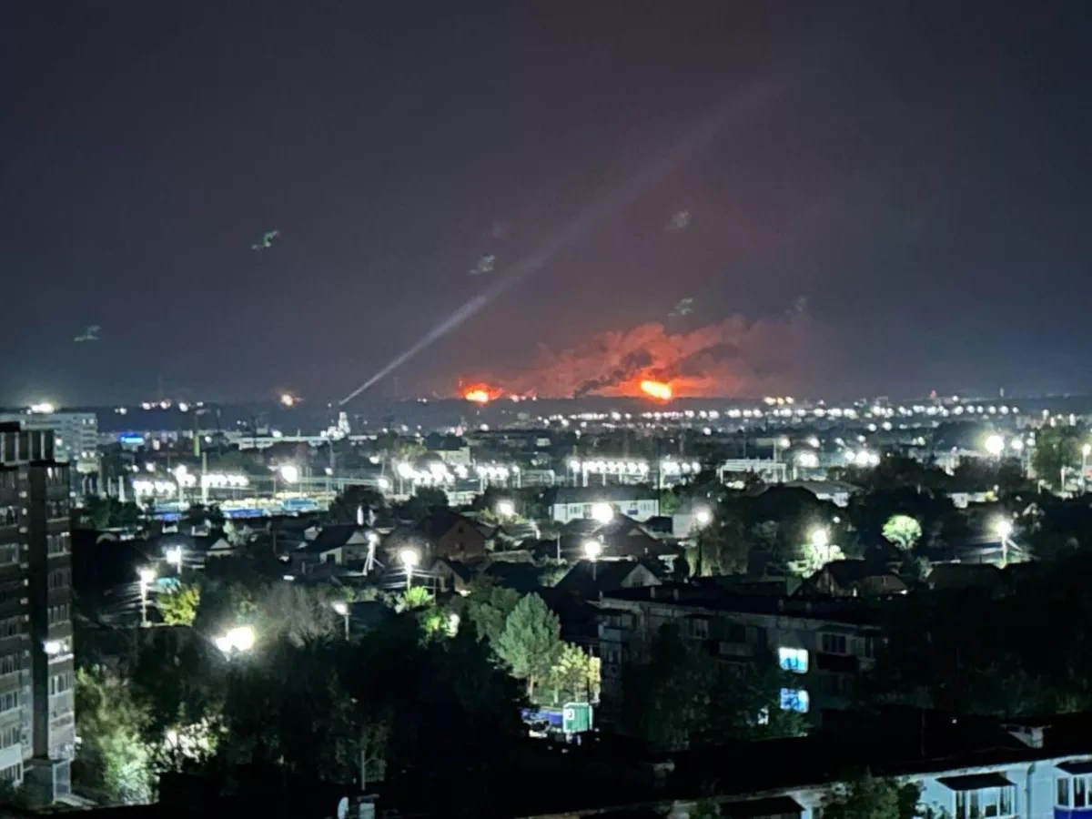 Ukraine claims strikes on Russian refinery, drone plant